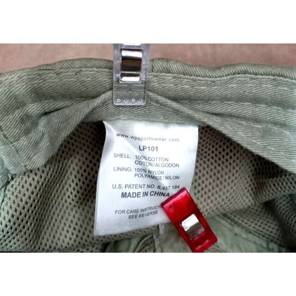 Adams, Horsemen's green cap/hat adjustable strap - Picture 5 of 5